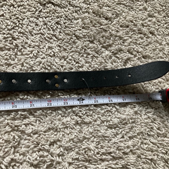 ISABEL MARANT DERN LEATHER BELT. SIZE S. BLACK. - Picture 8 of 8